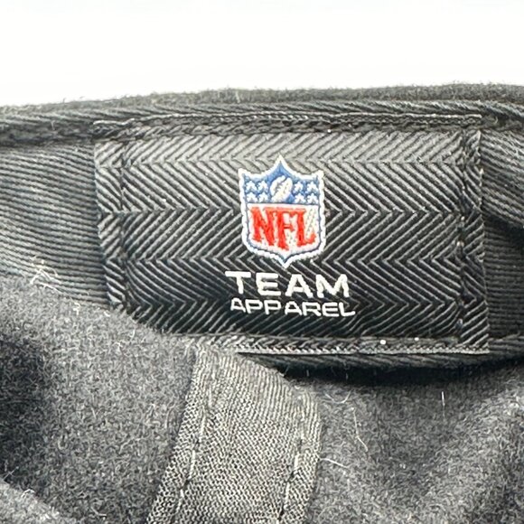 Forty Seven Brand New Orleans Saints Football Team Baseball Cap Hat Black White - Picture 7 of 9